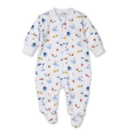 Kissy Kissy Ocean Oasis Footie w/Zipper