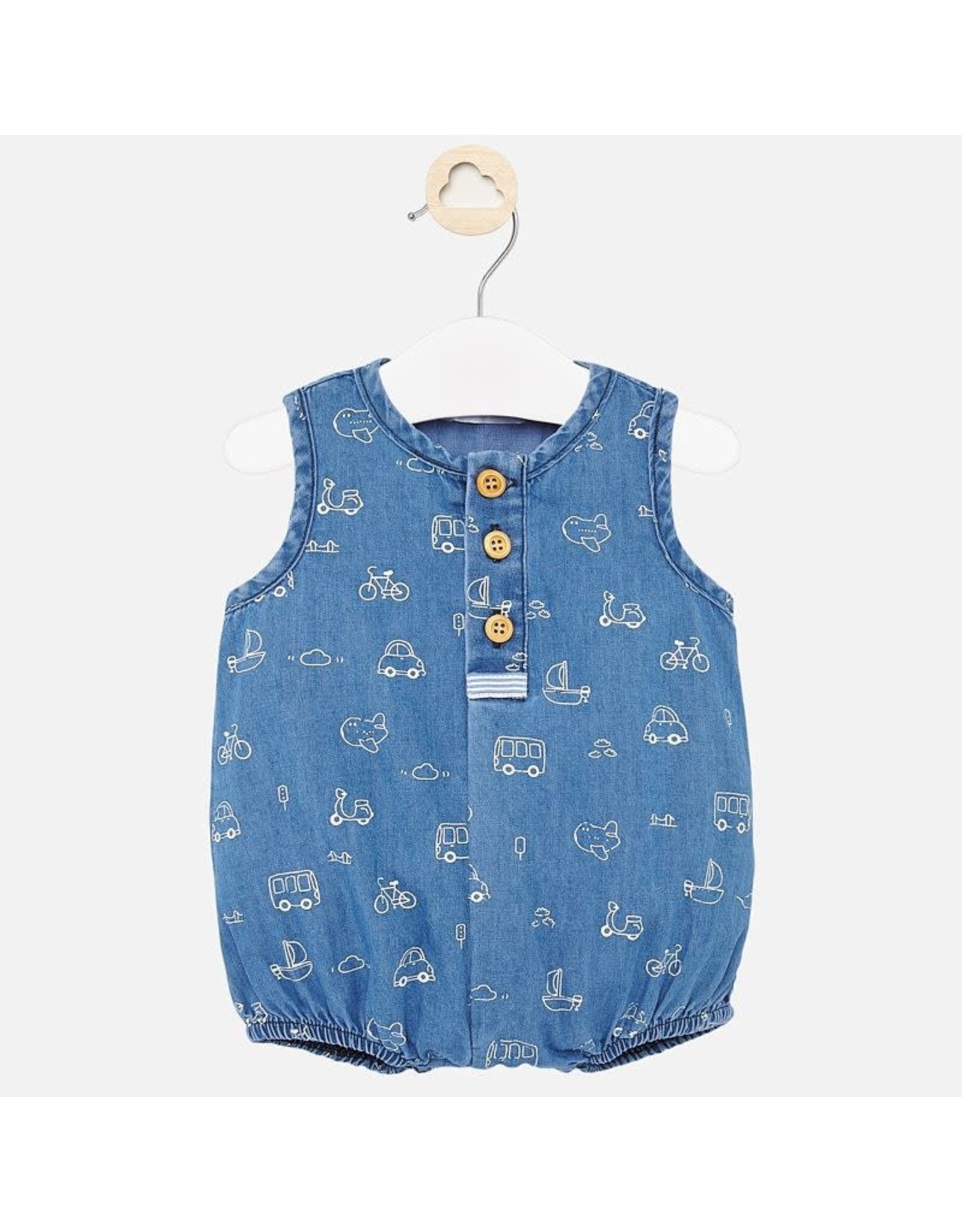 Mayoral Indigo Romper