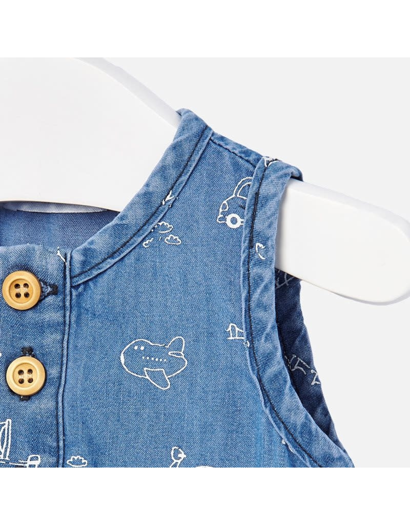 Mayoral Indigo Romper