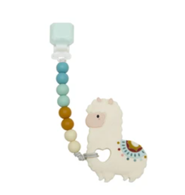 Loulou Lollipop Llama Silicone Teether Set