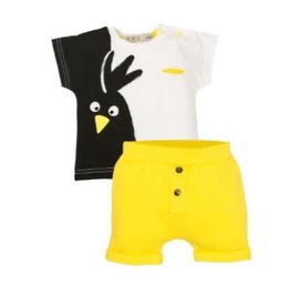 EMC Bird T-Shirt and Yellow Shorts