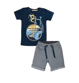 EMC Printed T-Shirt and Short Set (11-12Y)