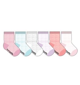 Trumpette Socks set of 6 - Casey Space Pink