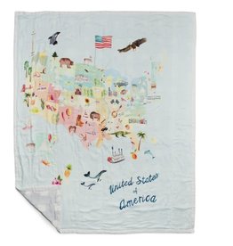Loulou Lollipop Muslin Quilt Blanket - USA