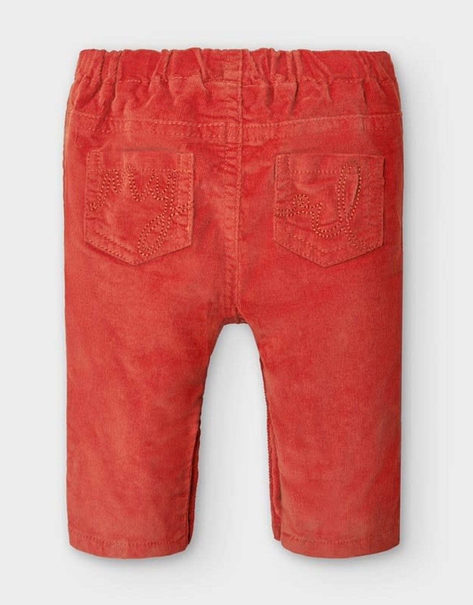 Mayoral Orange Corduroy Trousers