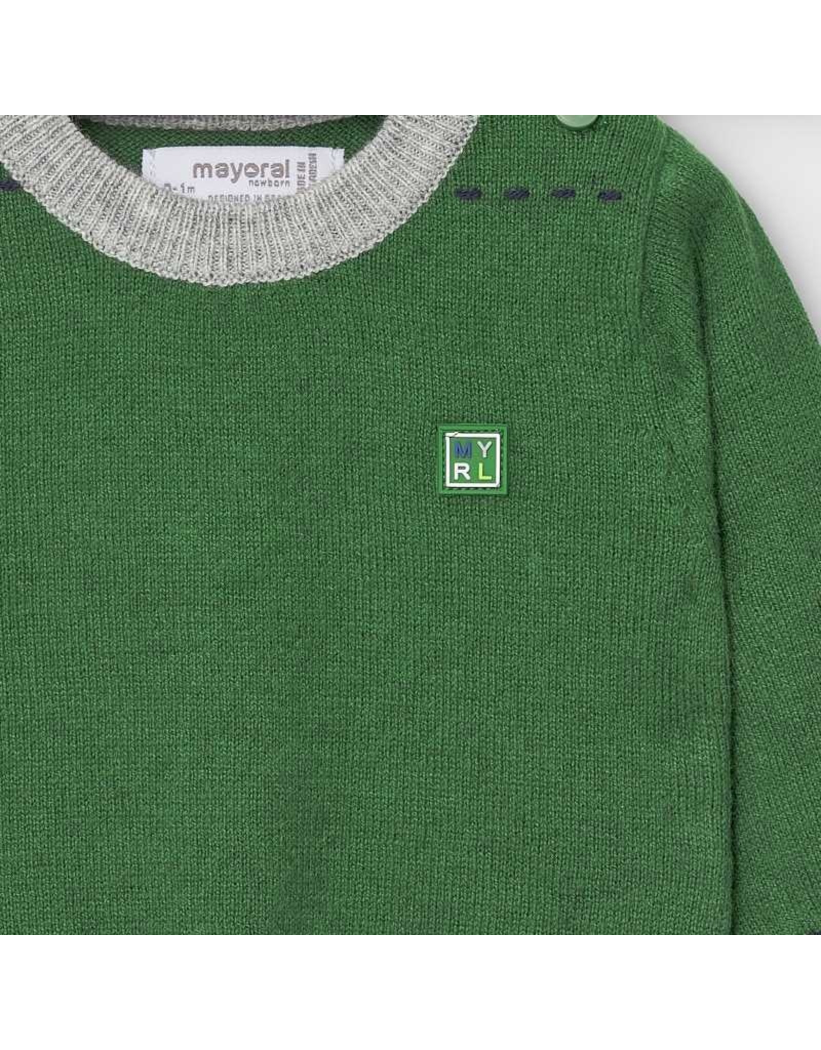 Mayoral Moss Green Sweater