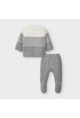 Mayoral Knit Pant/Sweater/Hat Set