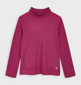 Mayoral Ribbing Mockneck Sweater in Cherry