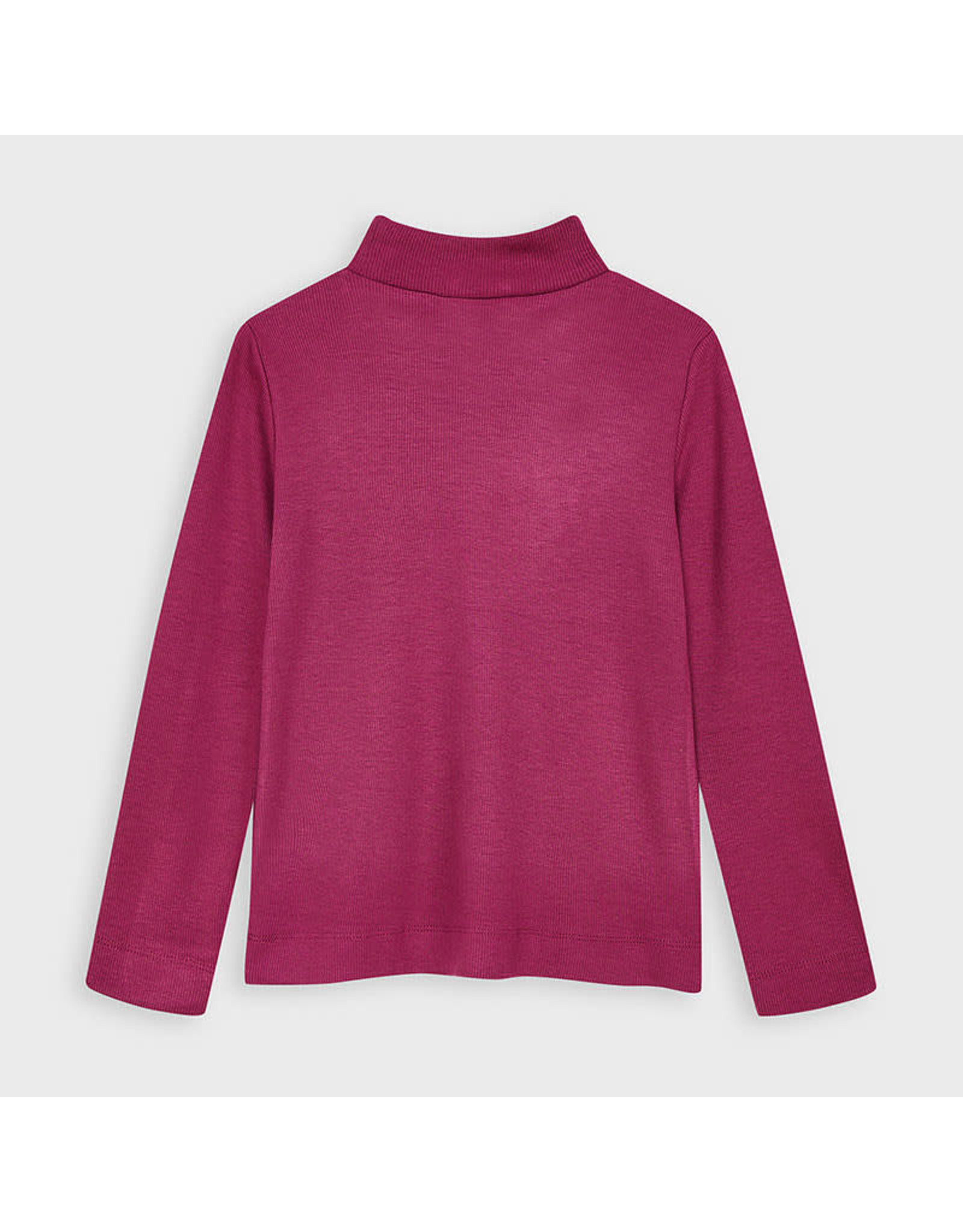 Mayoral Ribbing Mockneck Sweater in Cherry