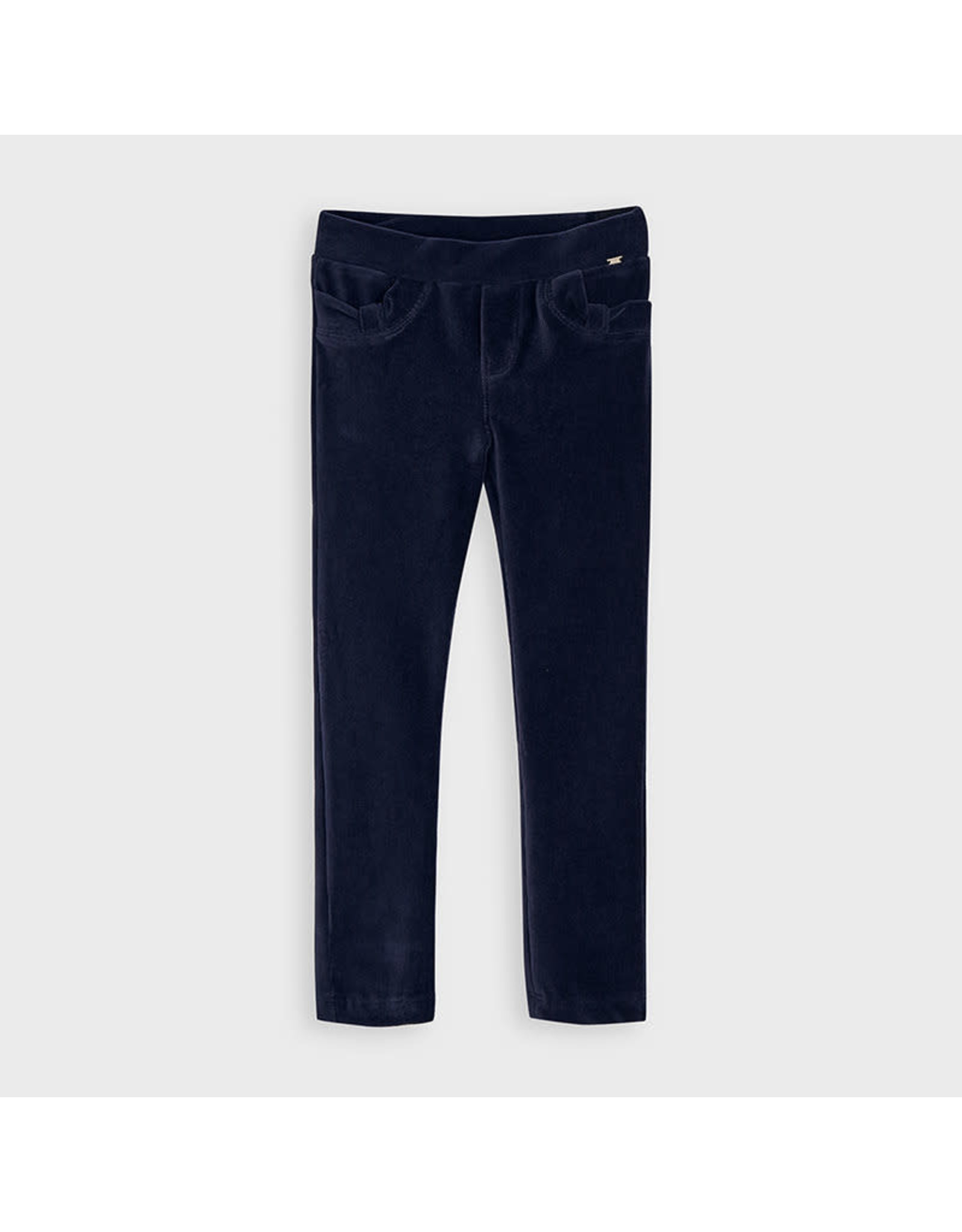 Mayoral Basic Knit Trousers in Navy