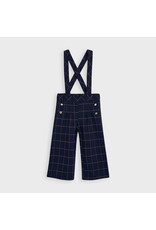 Mayoral Navy Capri Overall Pant (size 7)