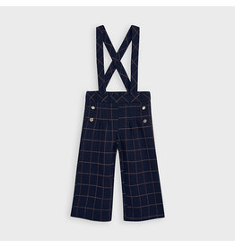 Mayoral Navy Capri Overall Pant