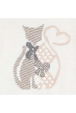 Mayoral Cat Shirt with Lead Knit Legging