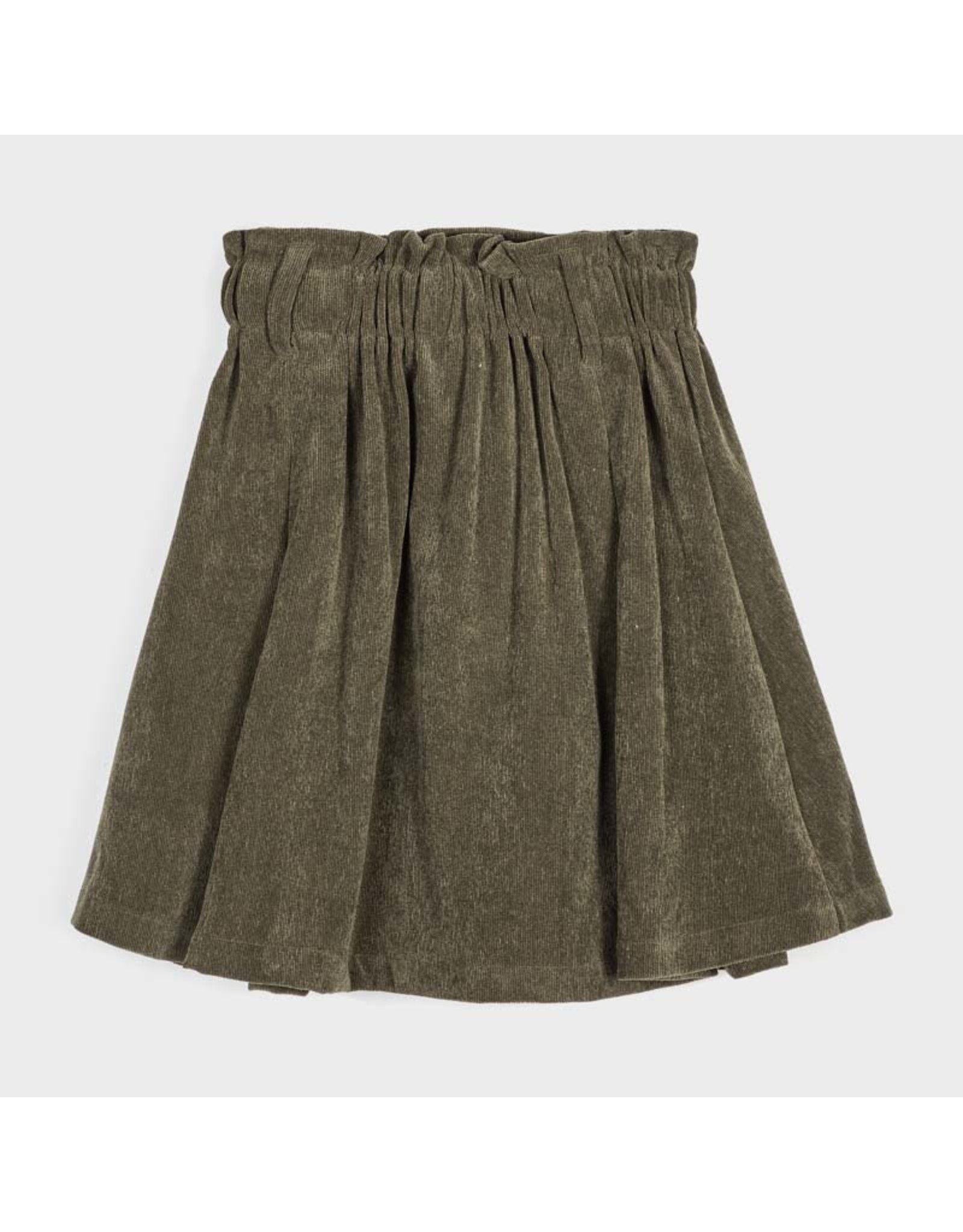 Mayoral Green Corduroy Skirt