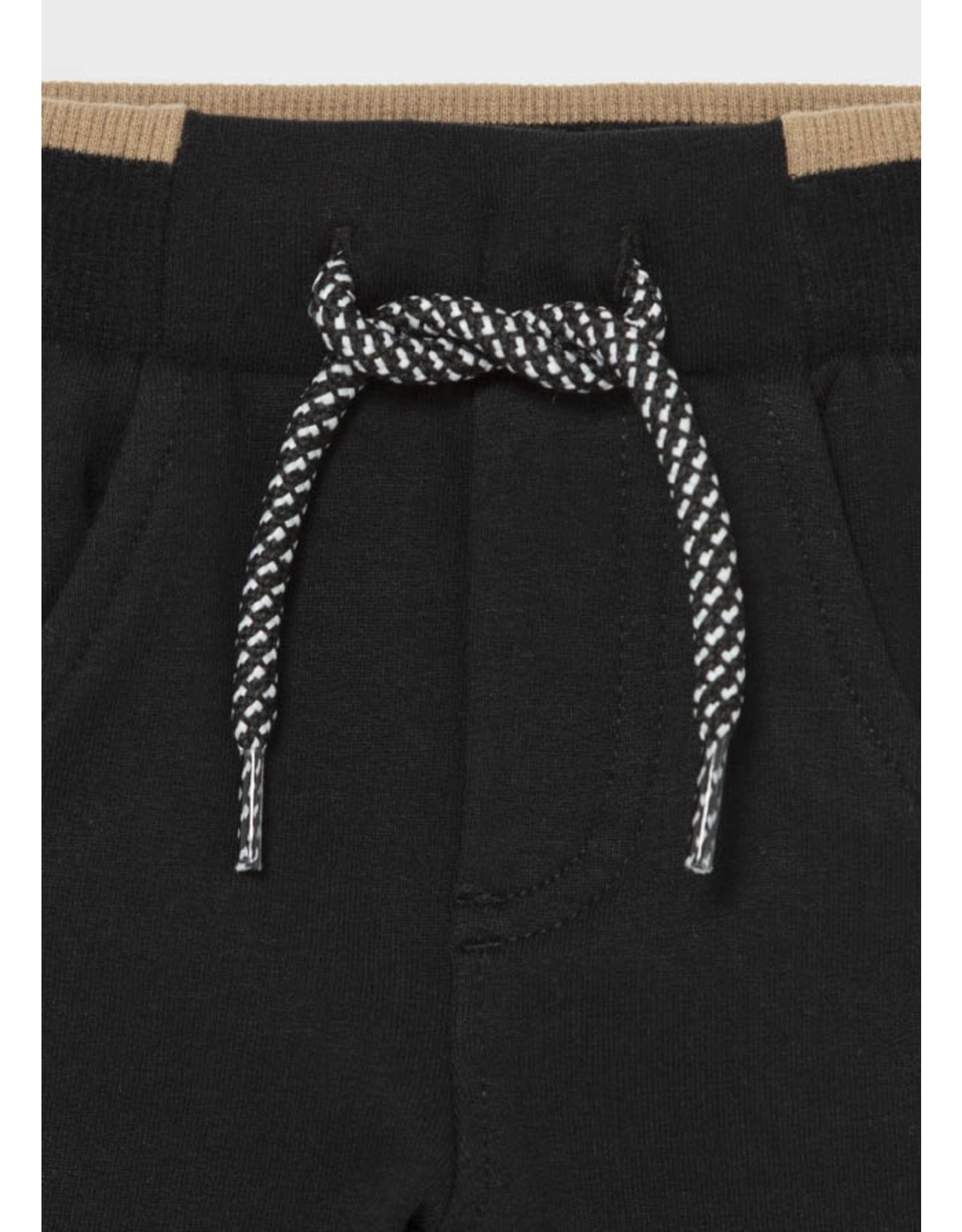 Mayoral Fleece Basic Trousers - Black