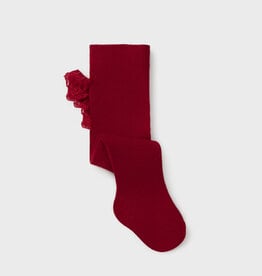 Mayoral Red Flounces Tights