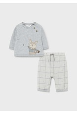 Mayoral Bunny Long Trousers and Pullover