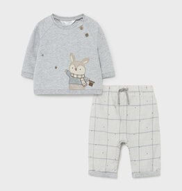 Mayoral Bunny Long Trousers and Pullover