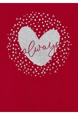 Mayoral "Always" Red Heart Shirt