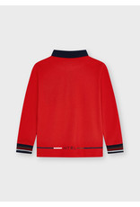 Mayoral Red Boys Long sleeve polo