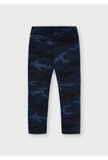 Mayoral Indigo Camo Printed Knit Pant