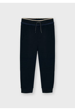 Mayoral Black Knit Jogger Pant