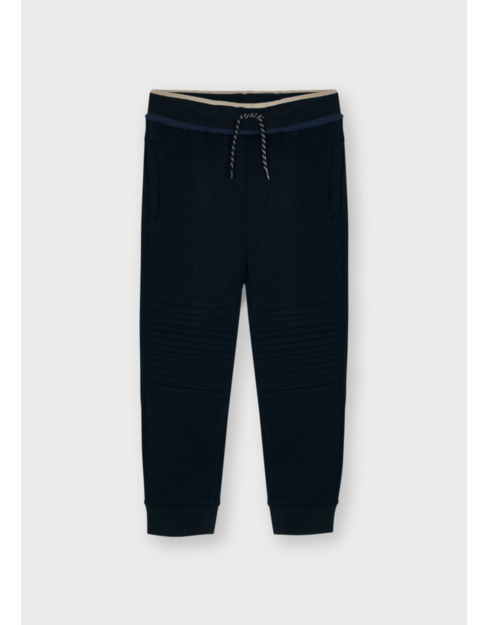 Mayoral Black Knit Jogger Pant