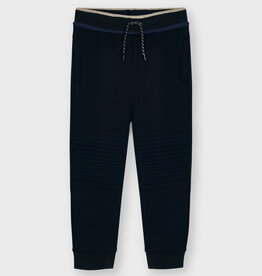 Mayoral Black Knit Jogger Pant