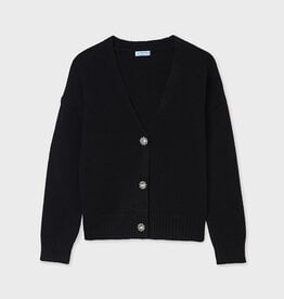 Mayoral Black Knitting cardigan