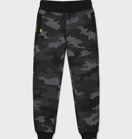 Mayoral Fleece Camo Trousers - Metal