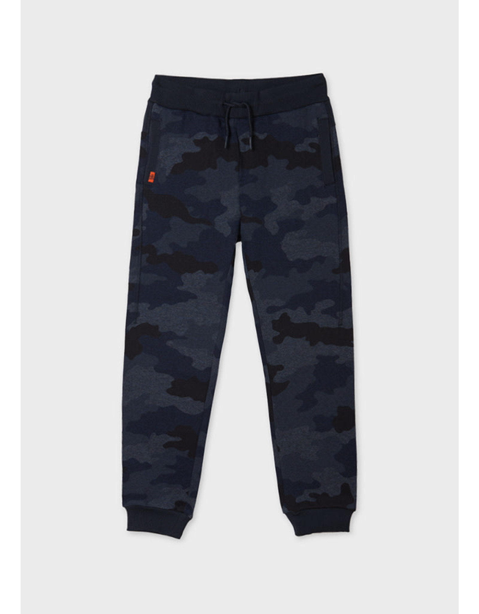 Mayoral Fleece Camo Trousers - Petroleum