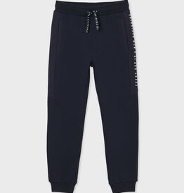 Mayoral Fleece Ottoman Pants - Petroleum