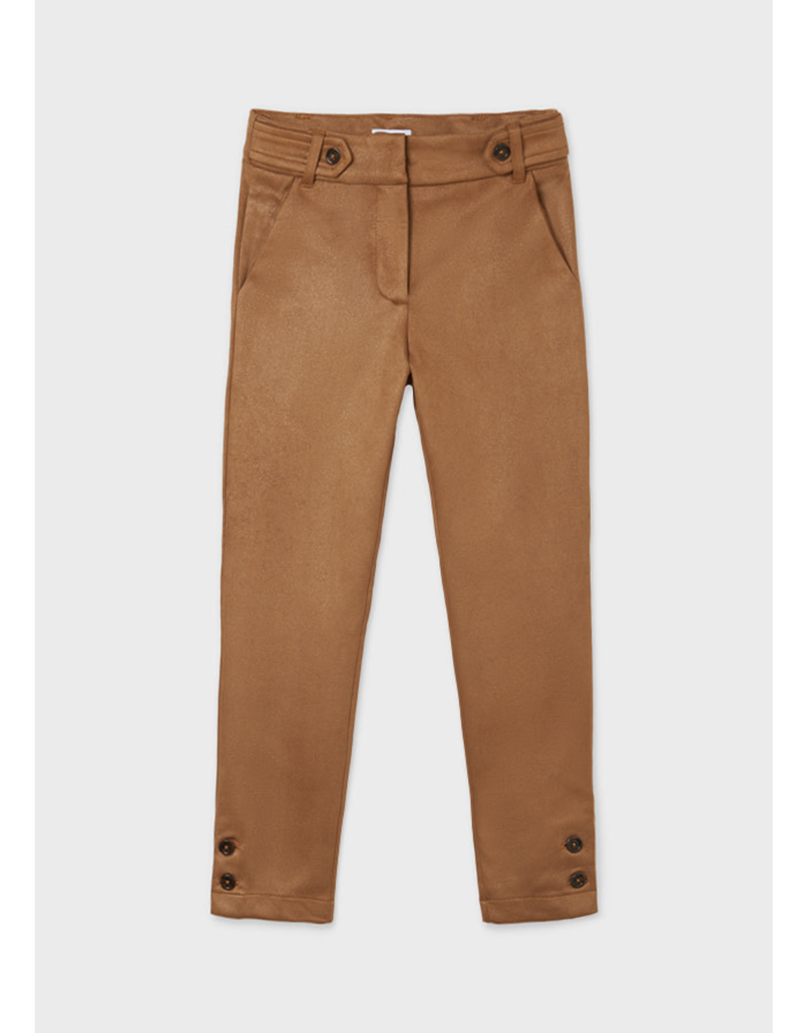 Mayoral Coffee Twill Long Pants