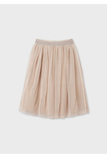 Mayoral Almond Tulle Skirt