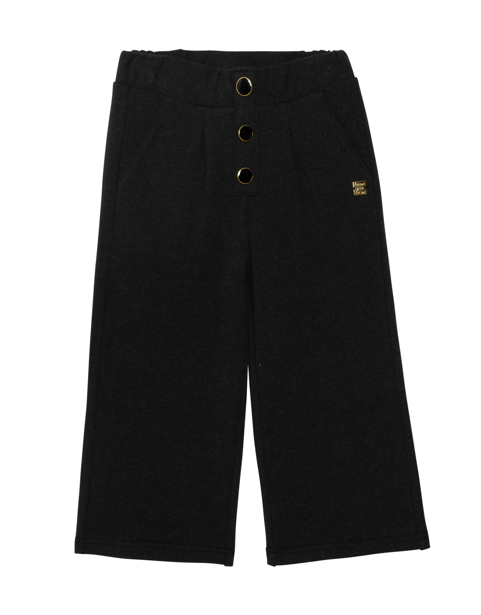 Deux Par Deux Charcoal Palazzo Pant