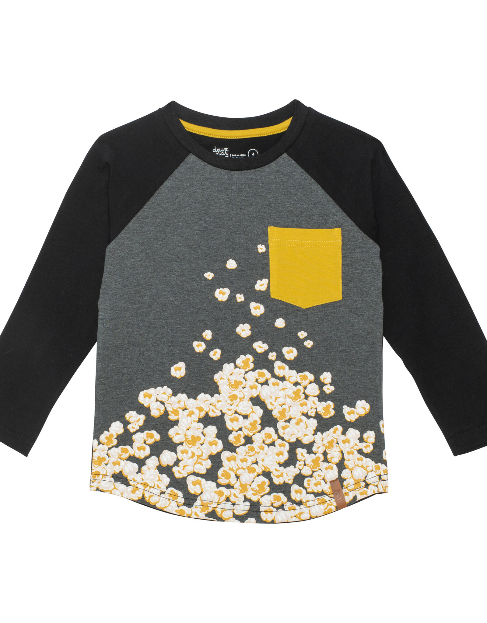 Deux Par Deux Popcorn T-Shirt with Pocket 12