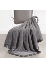 Little Giraffe Charcoal Chenille XL Throw