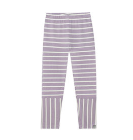 Deux Par Deux Lilac Striped Legging