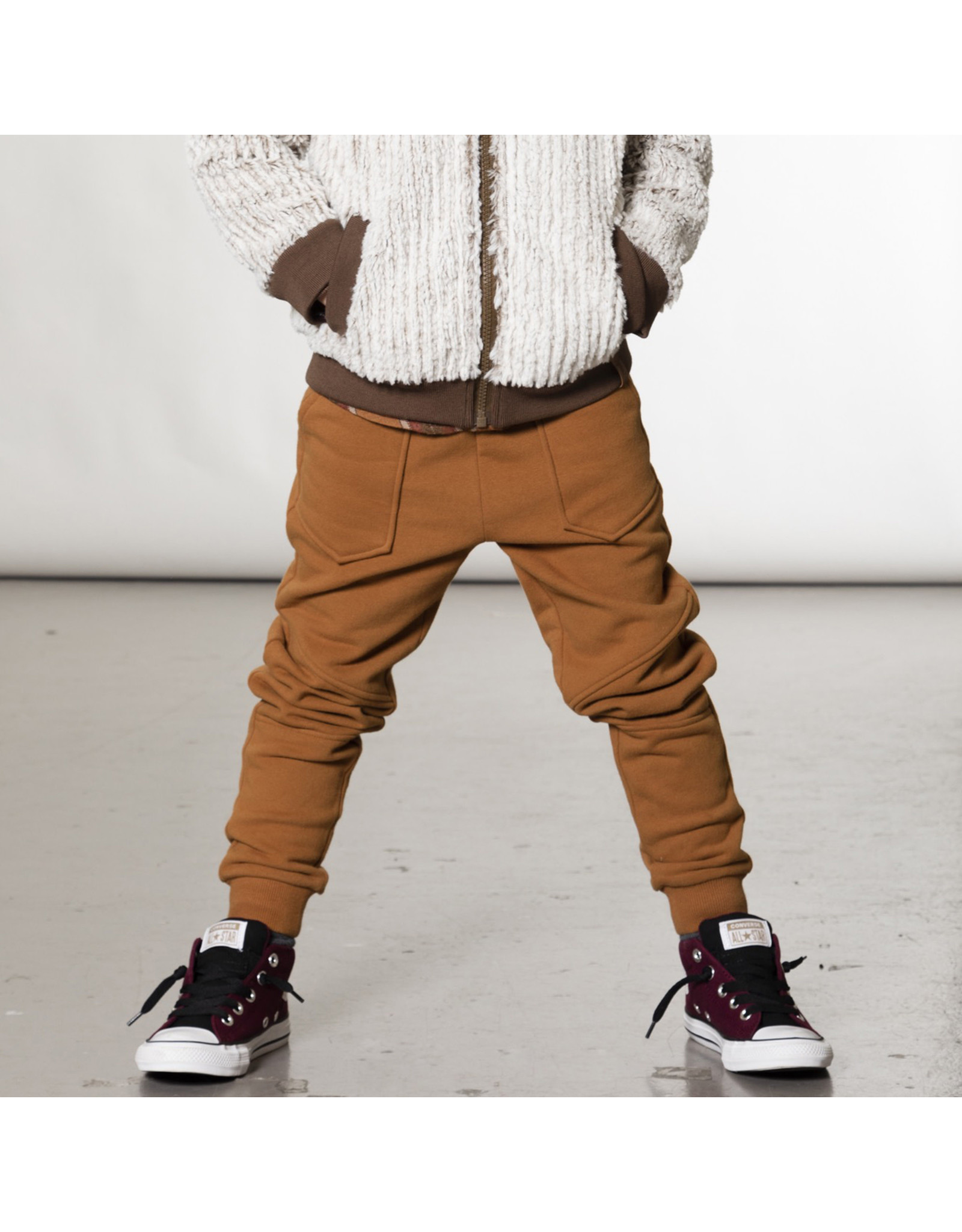 Deux Par Deux Mocha Bisque Fleece Sweatpants