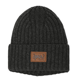 Deux Par Deux Anthracite Knitted Hat