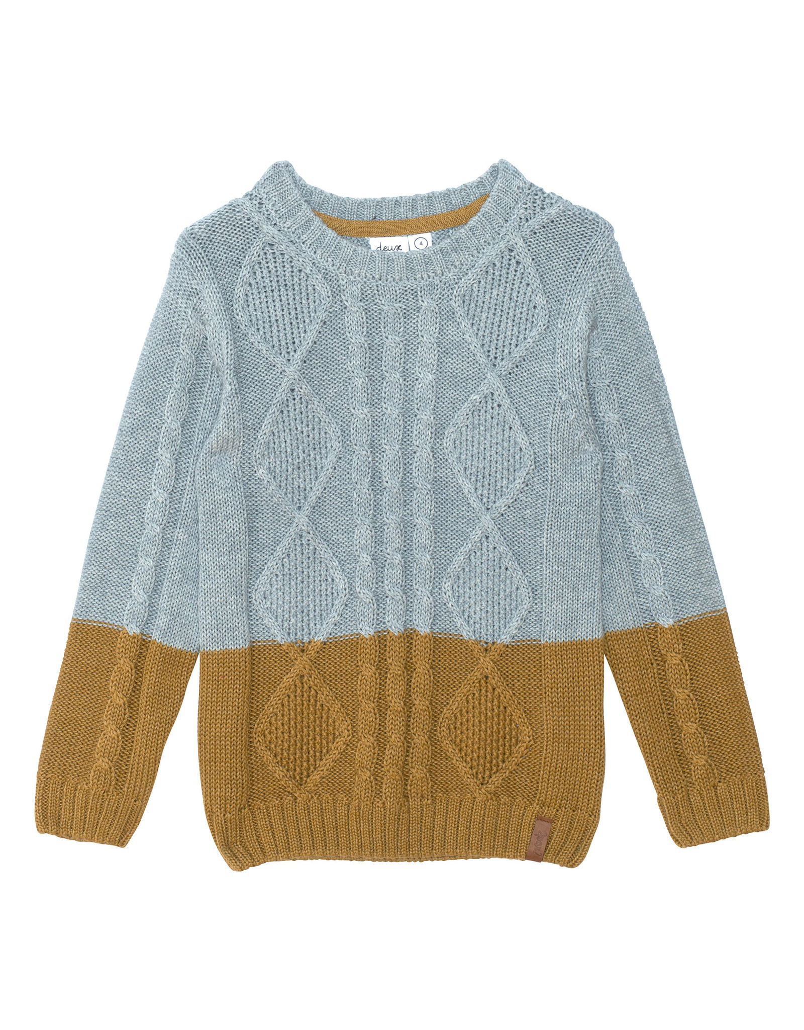 gold knit sweater