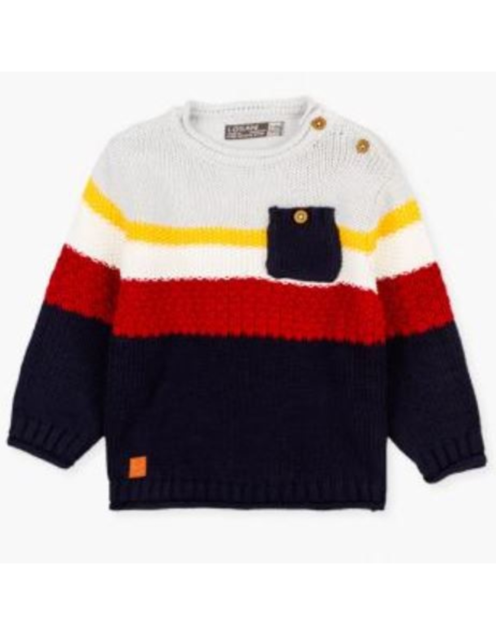 Losan Nordic Tri-Stripe Sweater