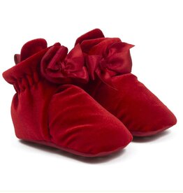 Robeez Holiday Red Bow Booties