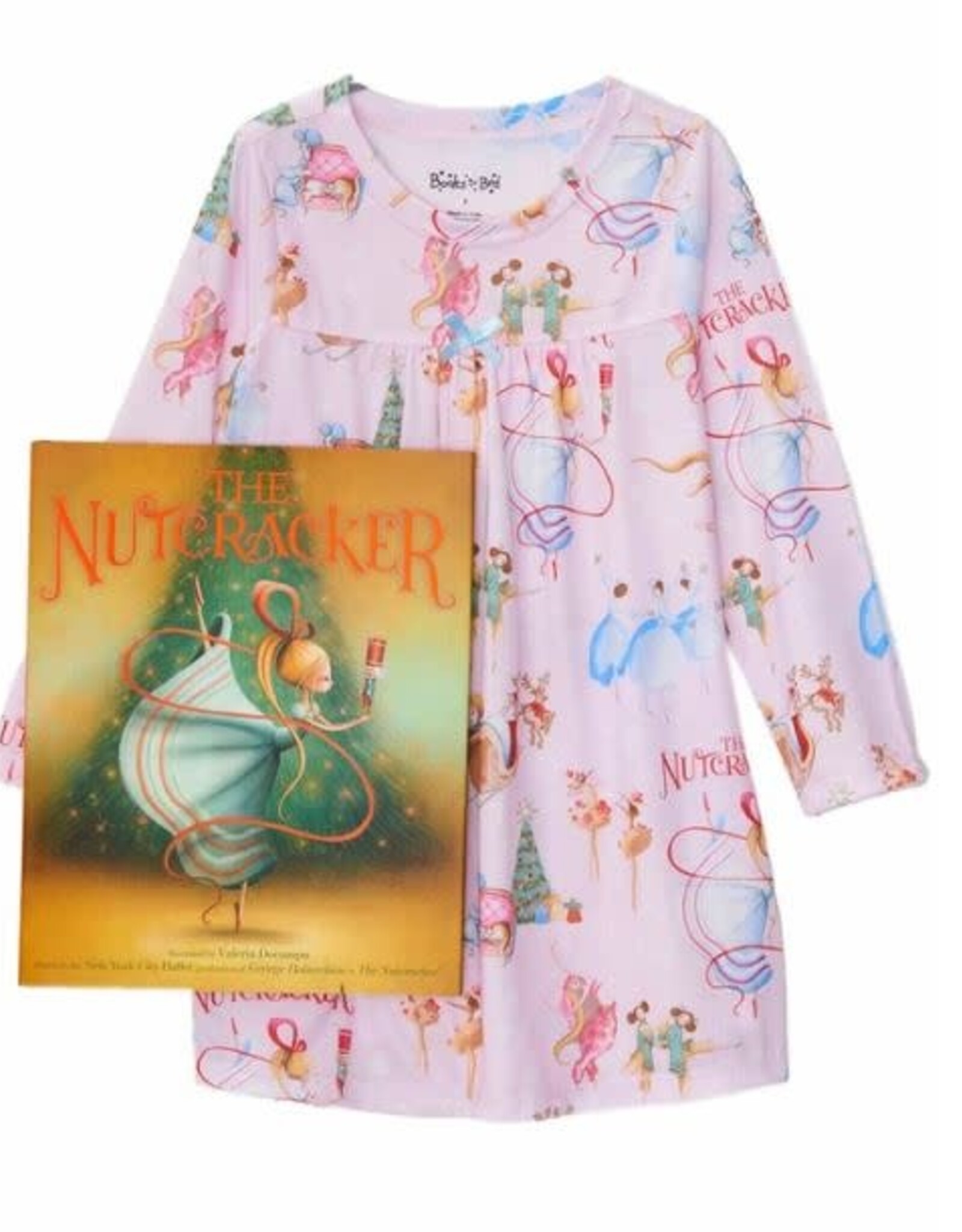 Books to Bed Nutcracker Nightdress & Book Set