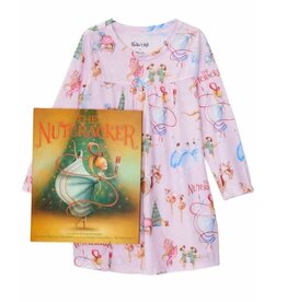 Books to Bed Nutcracker Nightdress & Book Set