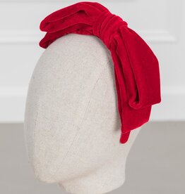 Abel & Lula Red Velvet Loop Headband