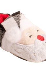 Baby Deer Santa Face Slippers