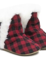 Robeez Jack Red Plaid Soft Soles