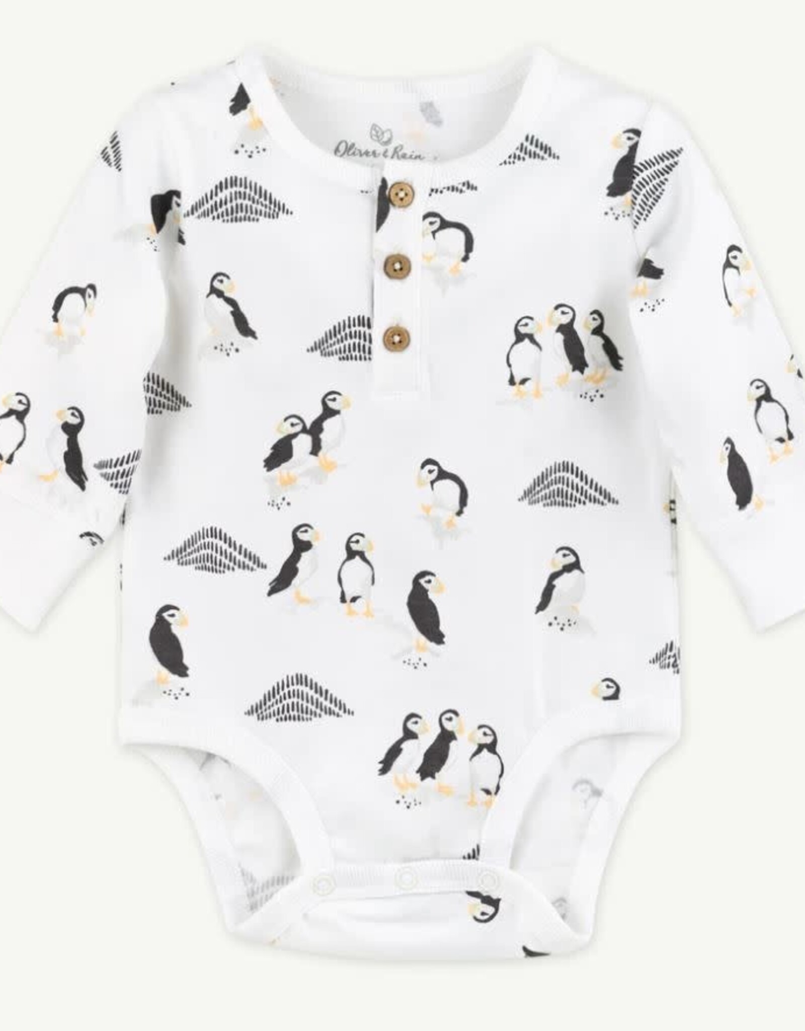 Oliver & Rain Puffin Onesie
