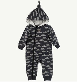 Oliver & Rain Mountains Hooded Zip Jumpsuit